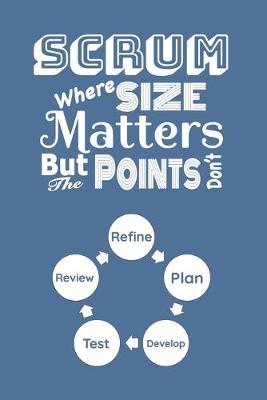 Book cover for Scrum Where Size Matters But The Points Don't