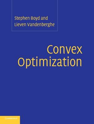 Book cover for Convex Optimization