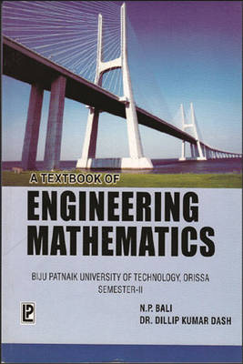 Book cover for A Textbook of Engineering Mathemtics II (BPUT)