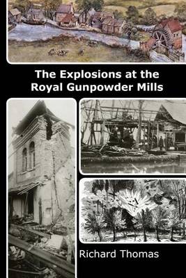 Book cover for The Explosions at the Royal Gunpowder Mills