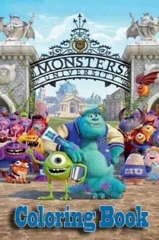 Cover of Monsters University Coloring Book