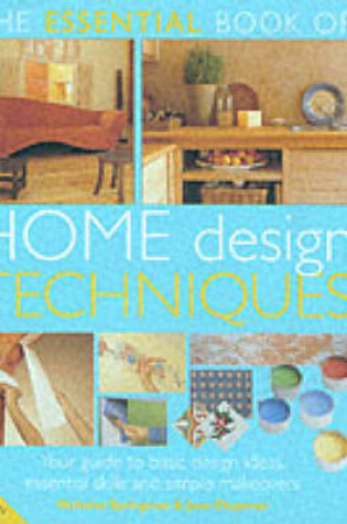 Cover of The Essential Book of Home Design Techniques