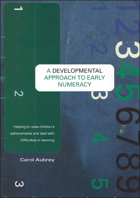 Book cover for A Developmental Approach to Early Numeracy