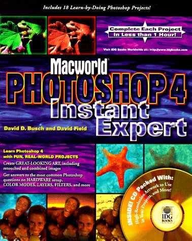 Book cover for Photoshop 4 Instant Expert