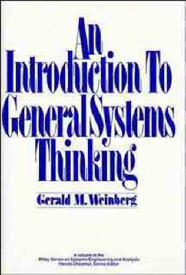 Cover of An Introduction to General Systems Thinking