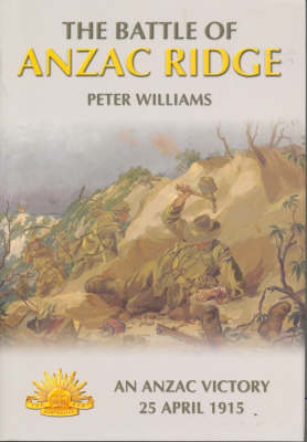 Book cover for The Battle of Anzac Ridge