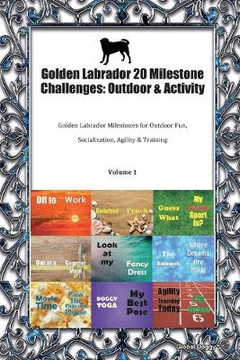 Book cover for Golden Labrador 20 Milestone Challenges