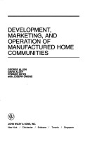 Book cover for Development Mktg & Oper Manuf Home