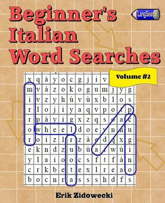 Book cover for Beginner's Italian Word Searches - Volume 2