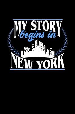 Book cover for My Story Begins in New York