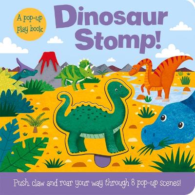 Book cover for Dinosaur Stomp!