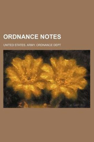 Cover of Ordnance Notes