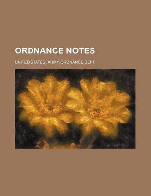 Book cover for Ordnance Notes