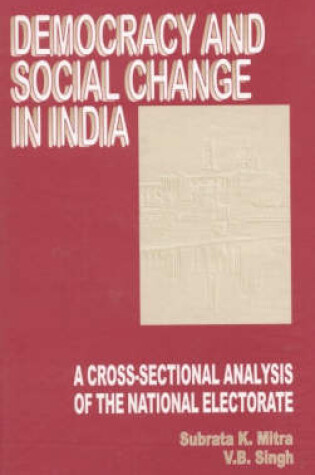 Cover of Democracy and Social Change in India