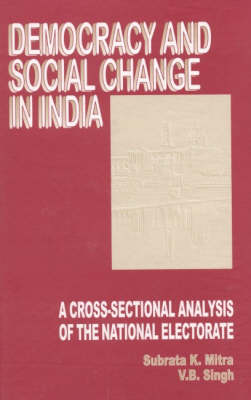 Book cover for Democracy and Social Change in India