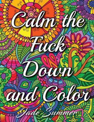 Book cover for Calm the Fuck Down and Color