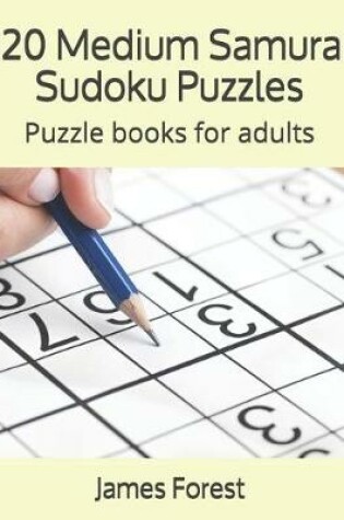 Cover of 120 Medium Samurai Sudoku Puzzles
