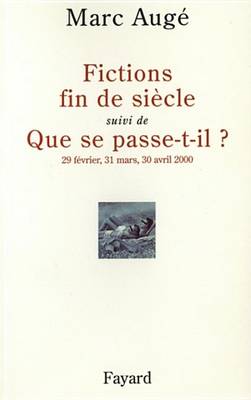 Book cover for Fictions de Siecel Suivi de Que Se Passe-T-Il ?