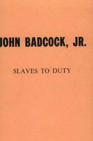 Cover of Slaves to Duty