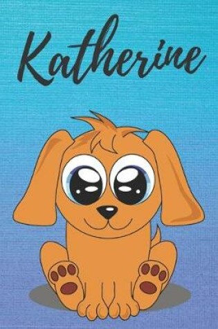 Cover of Katherine dog coloring book / notebook / journal / diary