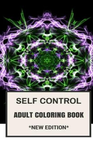 Cover of Self Control Adult Coloring Book