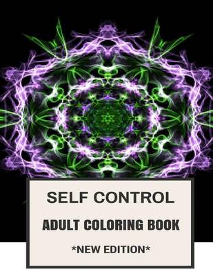 Book cover for Self Control Adult Coloring Book