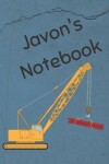 Book cover for Javon's Notebook