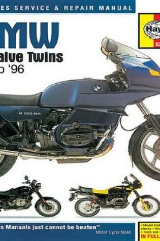 Cover of BMW 2-Valve Twins '70 to '96 Service Manual