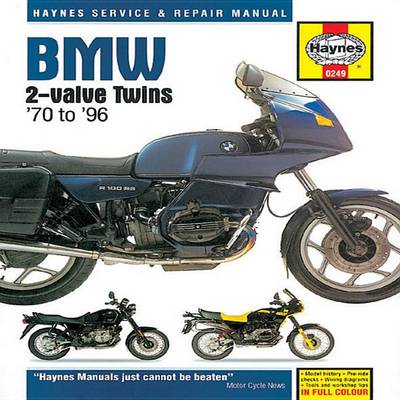 Cover of BMW 2-Valve Twins '70 to '96 Service Manual