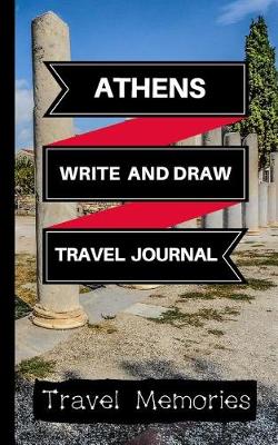 Book cover for Athens Write and Draw Travel Journal