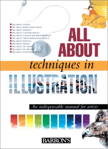 Book cover for All about Techniques in Illustration