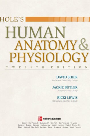 Cover of Hole's Human Anatomy & Physiology