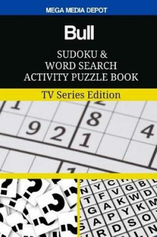 Cover of Bull Sudoku and Word Search Activity Puzzle Book