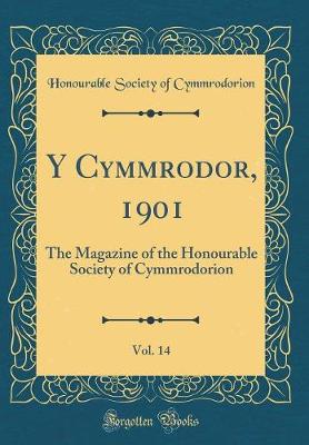 Book cover for Y Cymmrodor, 1901, Vol. 14