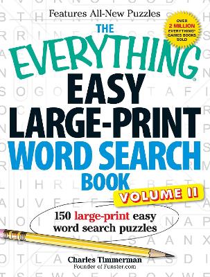 Cover of The Everything Easy Large-Print Word Search Book, Volume II