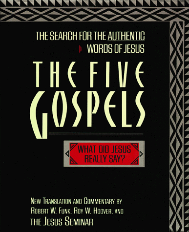 Book cover for The Five Gospels, One Jesus