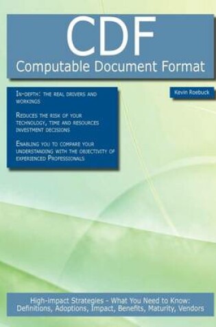 Cover of Cdf - Computable Document Format