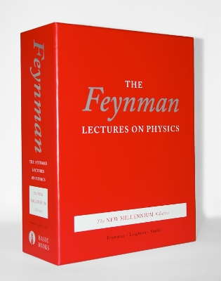 Book cover for The Feynman Lectures on Physics, boxed set