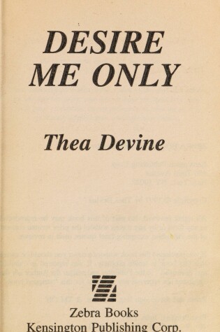 Cover of Desire Me Only