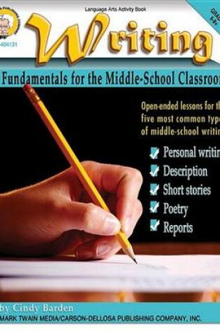 Cover of Writing, Grades 5 - 8