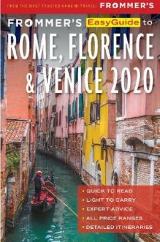 Cover of Frommer's EasyGuide to Rome, Florence and Venice 2020