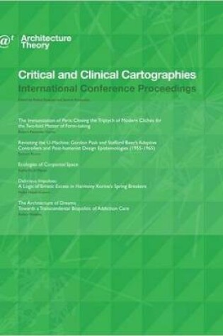 Cover of Critical and Clinical Cartographies