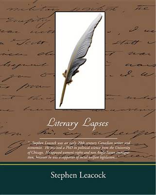 Book cover for Literary Lapses (eBook)