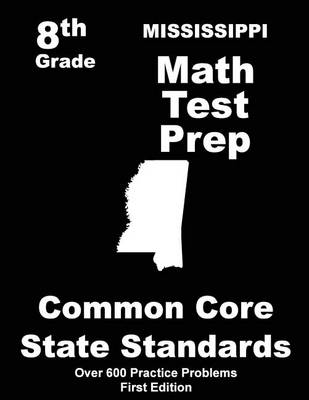 Book cover for Mississippi 8th Grade Math Test Prep