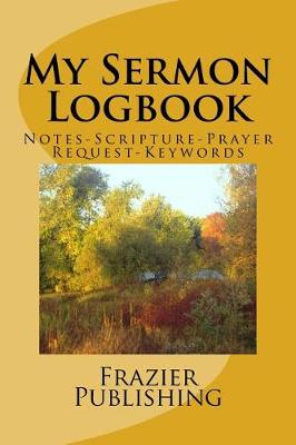 Book cover for My Sermon Logbook