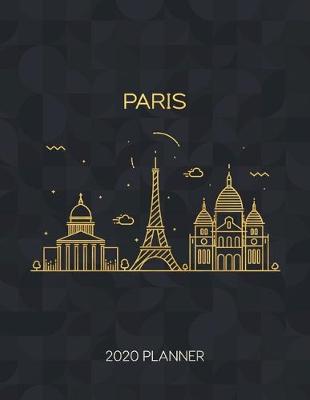 Book cover for Paris 2020 Planner