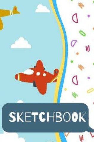 Cover of Sketchbook for Kids - Large Blank Sketch Notepad for Practice Drawing, Paint, Write, Doodle, Notes - Cute Cover for Kids 8.5 x 11 - 100 pages Book 16
