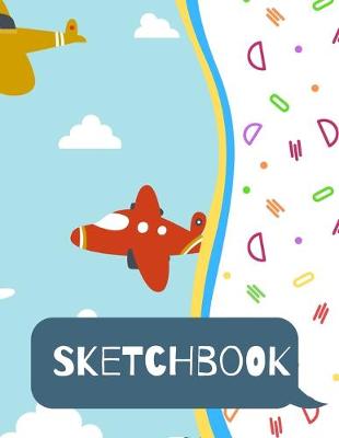 Book cover for Sketchbook for Kids - Large Blank Sketch Notepad for Practice Drawing, Paint, Write, Doodle, Notes - Cute Cover for Kids 8.5 x 11 - 100 pages Book 16