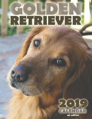 Cover of Golden Retriever 2019 Calendar (UK Edition)