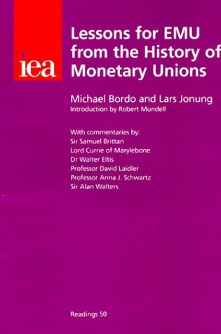 Cover of Lessons for EMU from the History of Monetary Unions